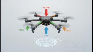 CTE Drones: Four Forces of Flight and Stability