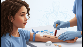 Lila's First Lab Draw